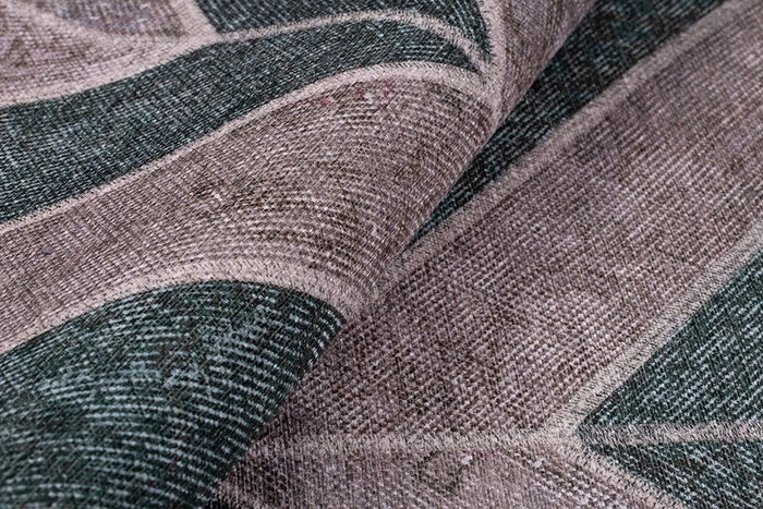 Conceptum Jazz Chenille - Green AL 49 Alfombra 150 x 230 cm, Poliéster Suave y Resistente